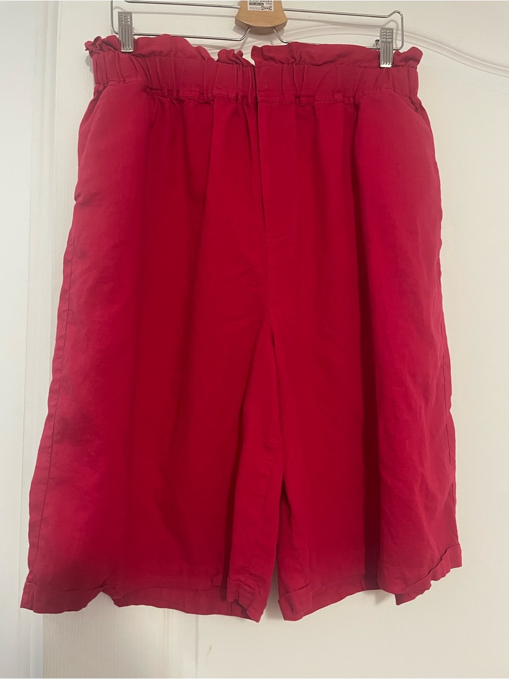 Zapelle High-Waisted Bermuda Shorts, Size XL
